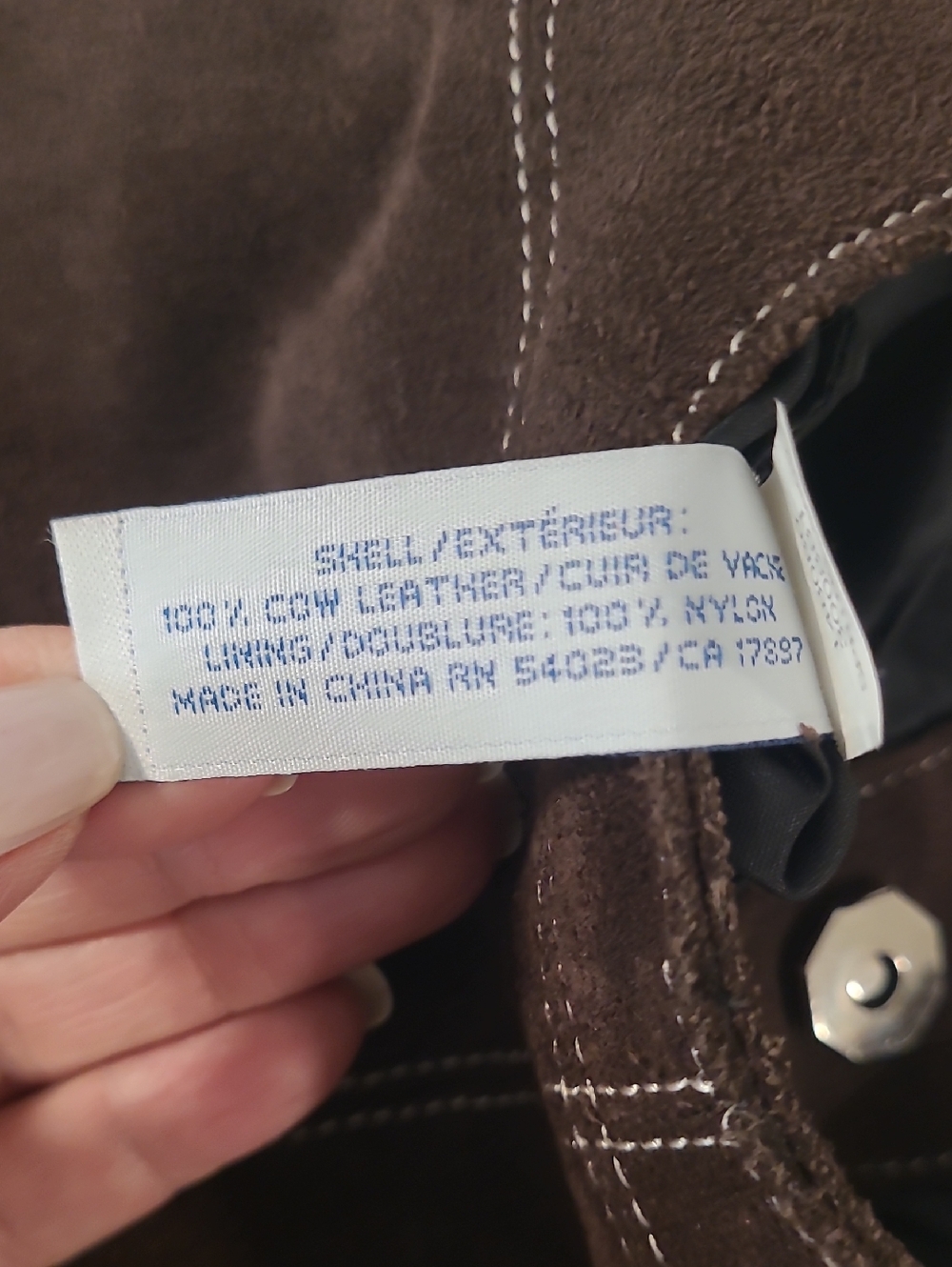 Old Navy 100% Cow Leather - Picture 3 of 3
